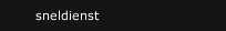 sneldienst
